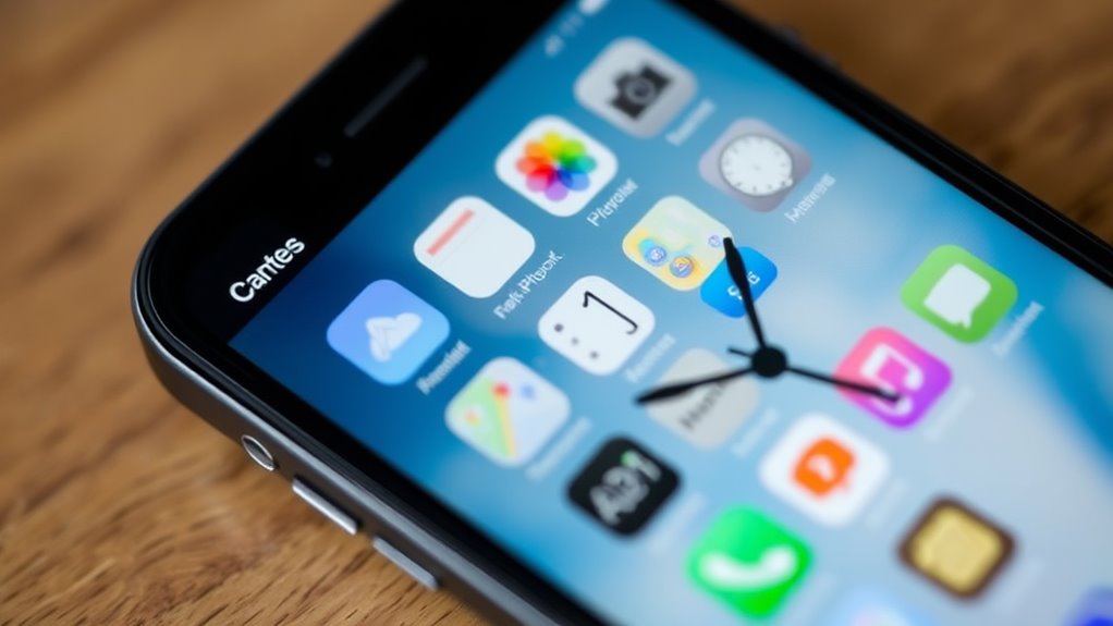 change iphone clock appearance
