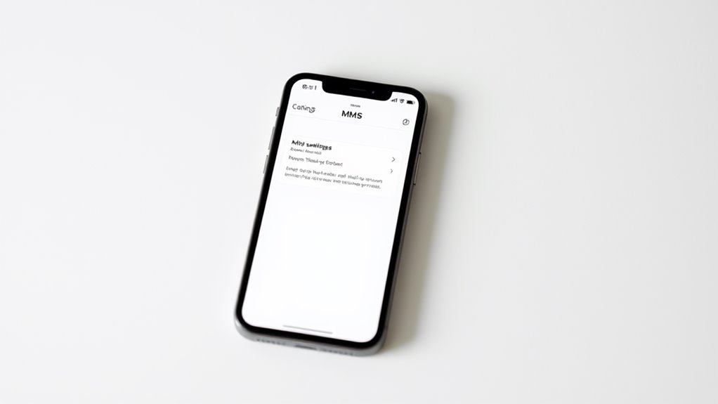 enable mms on iphone
