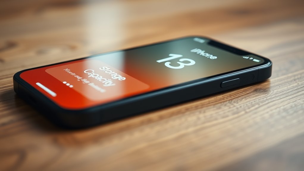 iphone 13 memory capacity