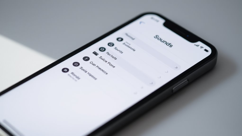 set sound signal iphone