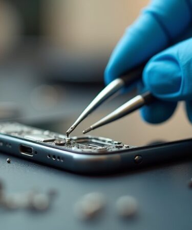 naprawa haptycznego przycisku akcji