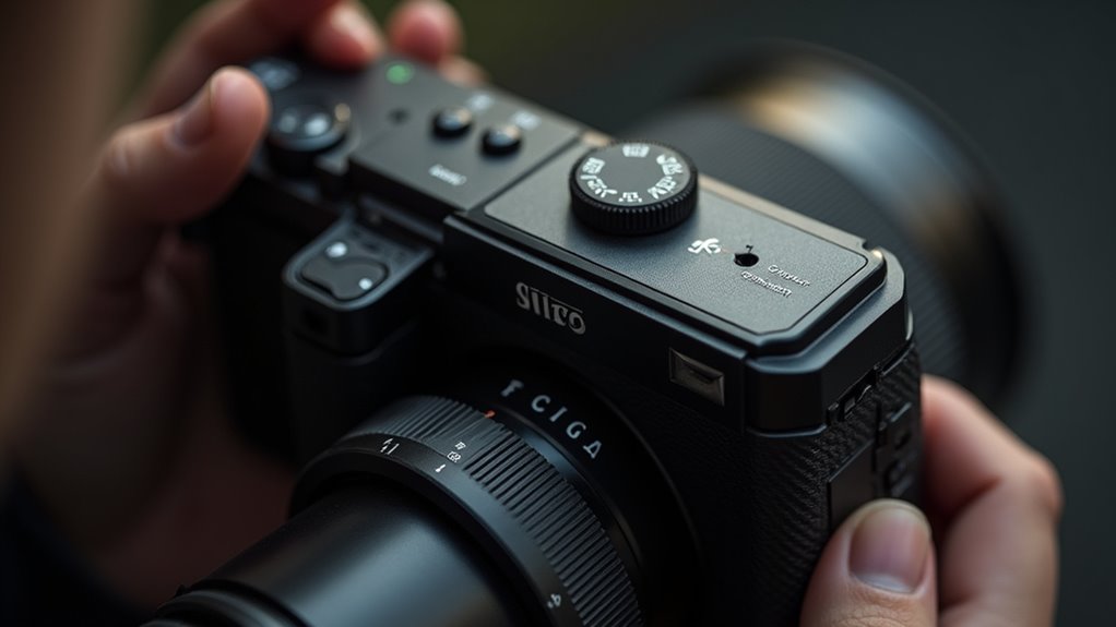 lokalizacja przycisku sterowania aparatem