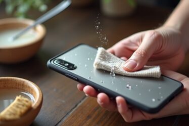 czyste tytanowe etui na iPhone'a