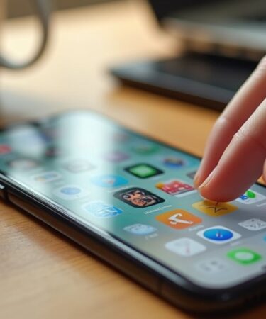 optymalizacja ekranu głównego iOS