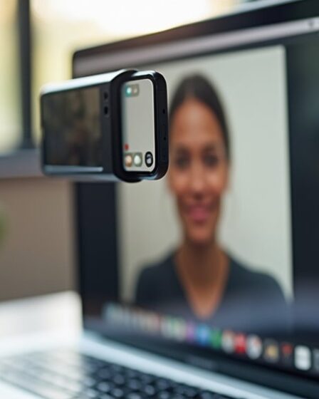 kamera iPhone'a do MacBooka