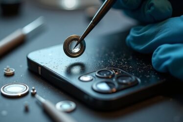 wymiana szkła aparatu iPhone'a