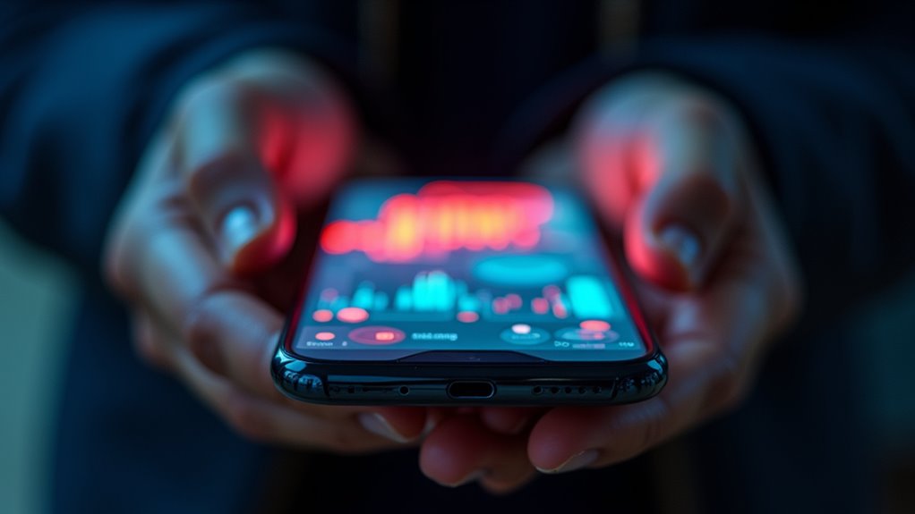 metryki menu diagnostycznego iPhone'a