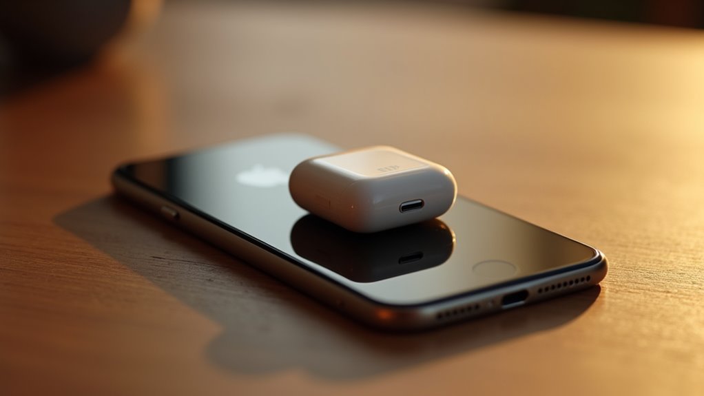 odwrotne ładowanie AirPods iPhone'a